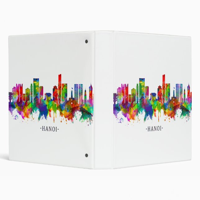 Hanoi Vietnam Skyline Binder (Background)
