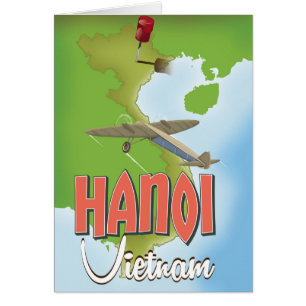 Hanoi Vietnam Travel poster