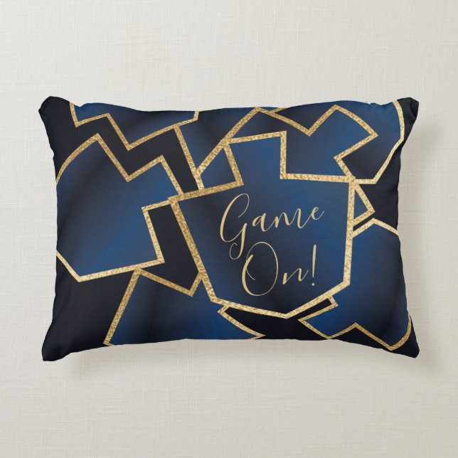 Hanoukka Coussin Dreidels Jeu sur (Devant)