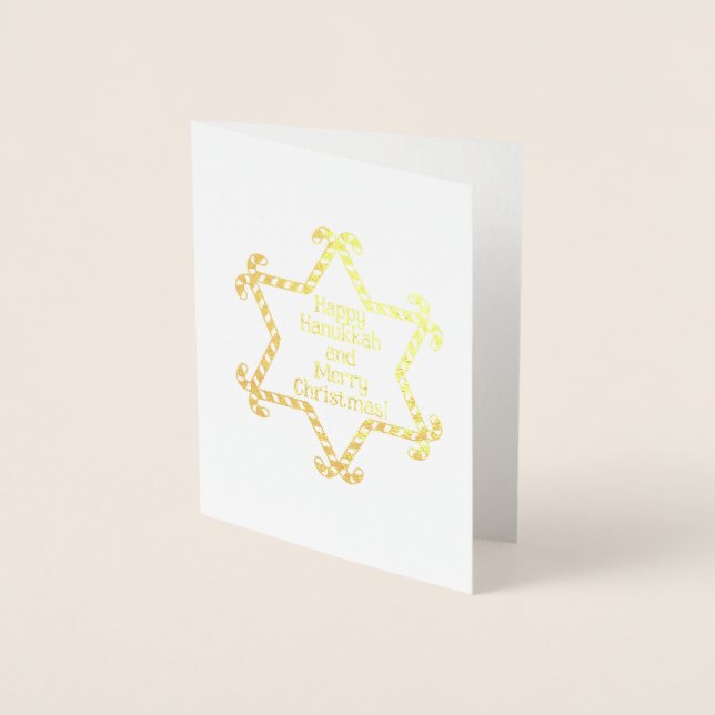 Hanoukka et carte de Noël (Devant)