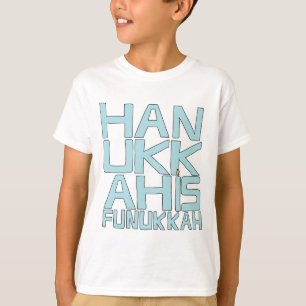 Hanoukka Kids T-shirt Hanes/Funukkah
