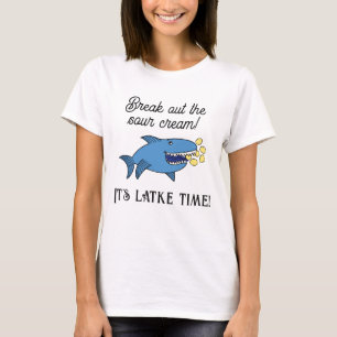 Hanoukka Latke Time / T-shirt de base pour femmes