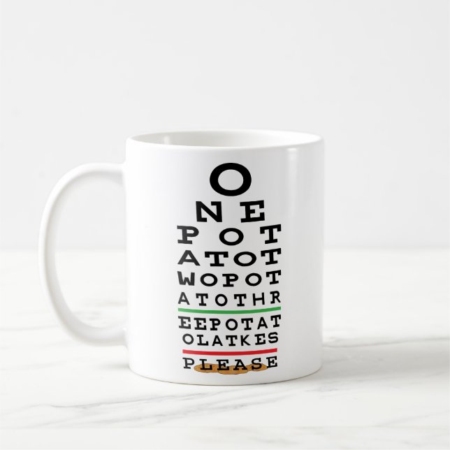 Hanoukka Mug "Happy Chanukah EST 139 BCE" (Gauche)