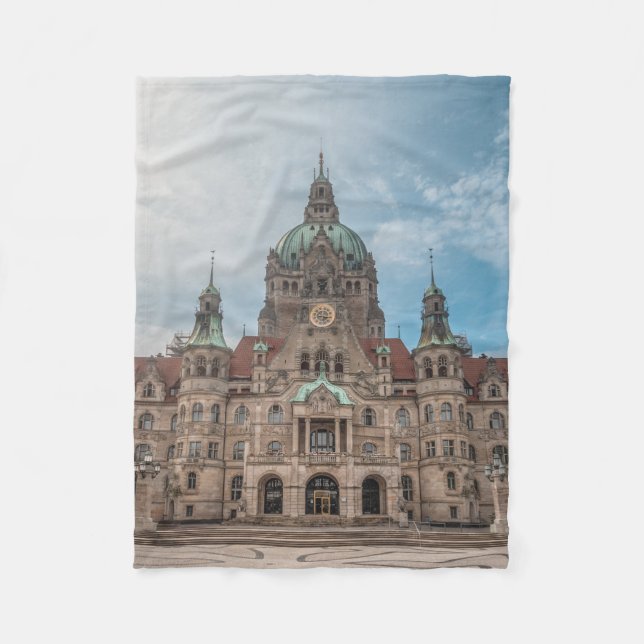 Hanover Germany Fleece Blanket (Front)