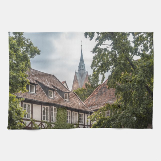 Hanover Germany Kitchen Towel (Horizontal)