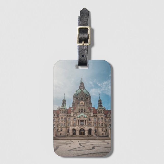 Hanover Germany Luggage Tag (Front Vertical)