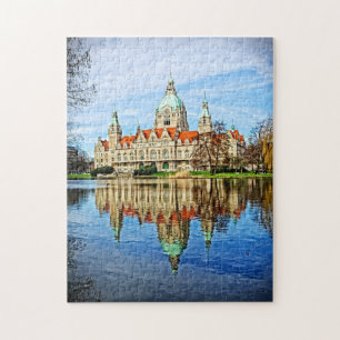 Hanover, Germany -Old Town Hall Reflections Puzzle