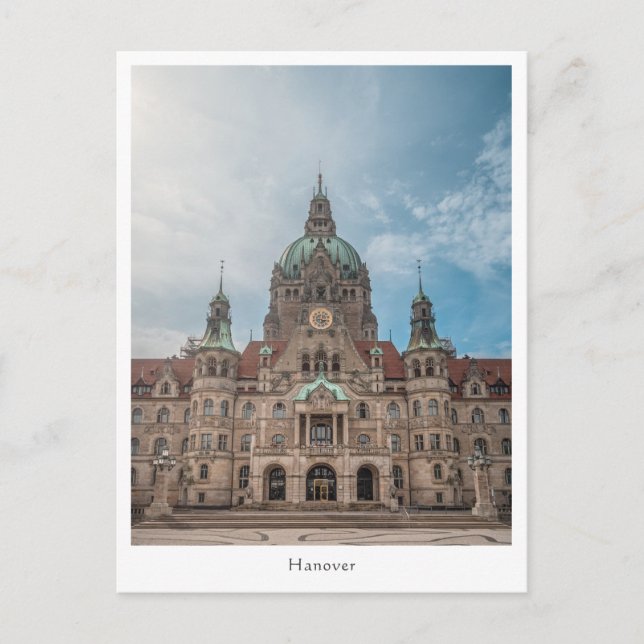Hanover Germany Postcard (Front)