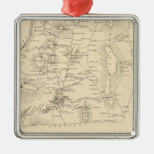 Hanover, Grafton Co Metal Ornament