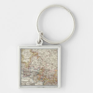 Hanover Region of Germany Keychain