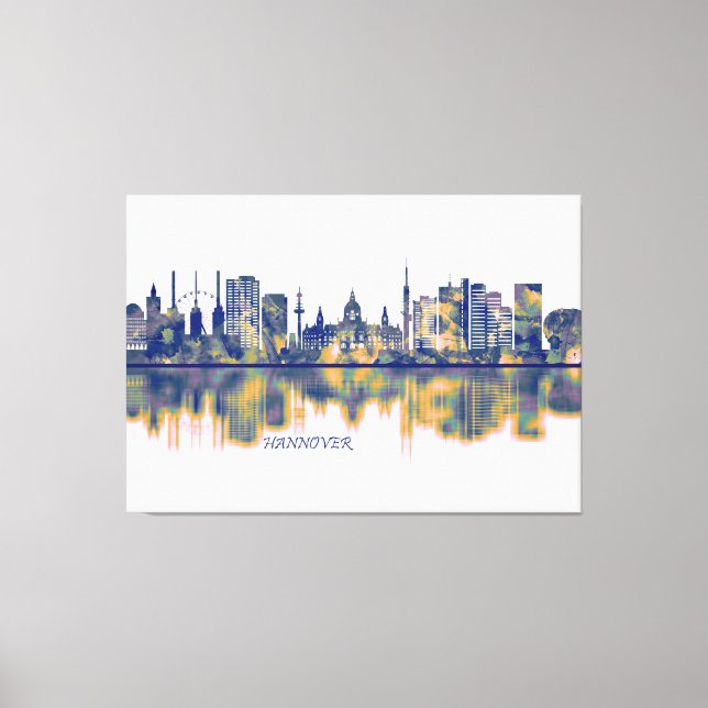 Hanover Skyline Canvas Print (Front)