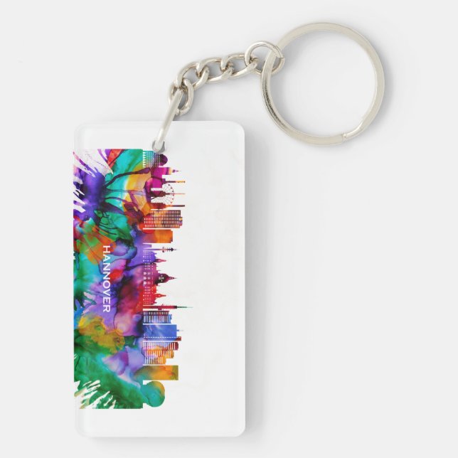 Hanover Skyline Keychain (Back)