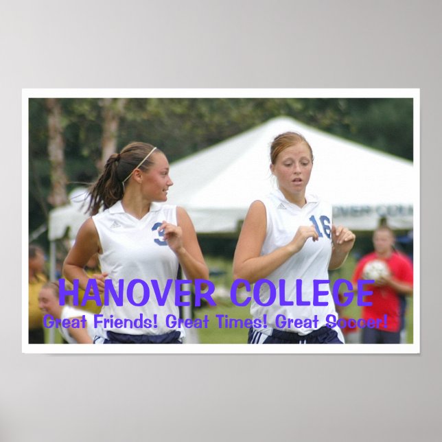 Hanover Soccer Poster (Front)