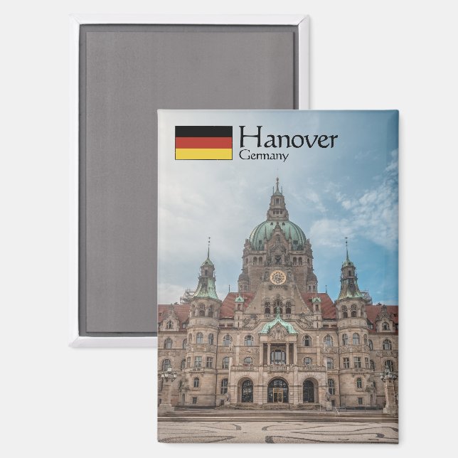 Hanover Souvenir Magnet (Front/Back)