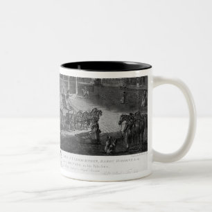 Hanover Square, from a set of four views of London Two-Tone Coffee Mug