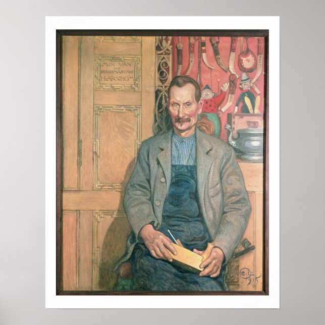 Hans Arnbom, The Carpenter Poster (Front)