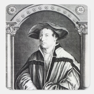 Hans Holbein the Younger Square Sticker