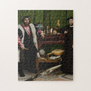 Hans Holbein the Younger - The Ambassadors Jigsaw Puzzle