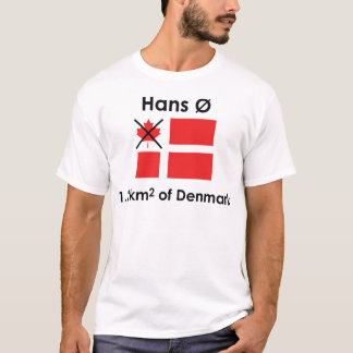 Hans Ø - Hans Island - the Nationalistic version T-Shirt