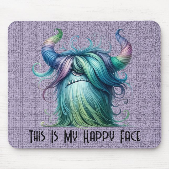 Hans - One-Eyed Monster Custom Mouse Pad (Front)