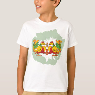 Hansa Puttuwa – Two Entwined Swans T-Shirt