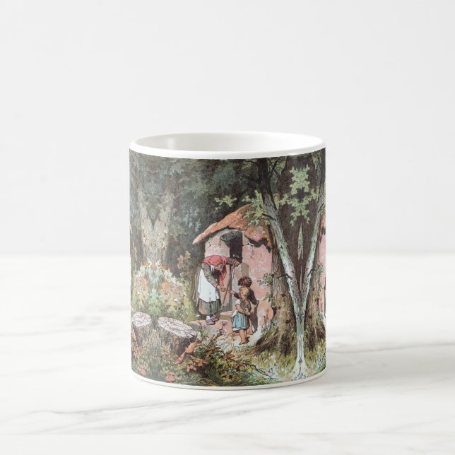 Hänsel and Gretel - Brothers Grimm Fairytale Coffee Mug (Center)