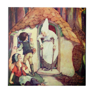 Hansel and Gretel Ceramic Tile