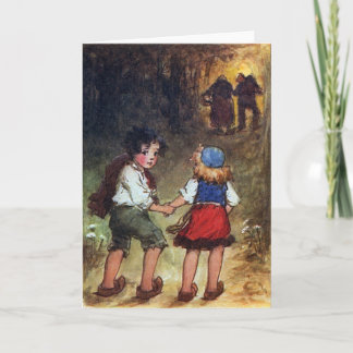 Hansel and Gretel Head Into the Woods Card
