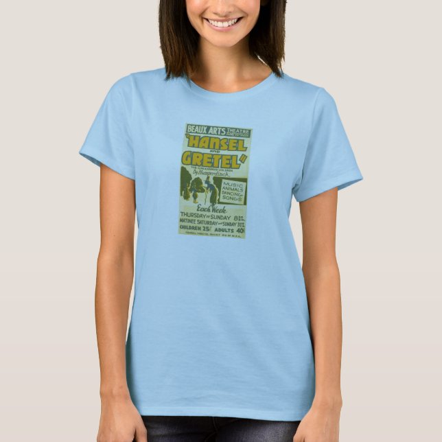 Hansel and Gretel - Opera by Engelbert Humperdinck T-Shirt (Front)