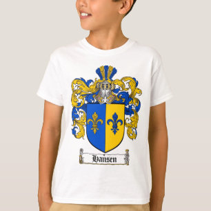 HANSEN FAMILY CREST -  HANSEN COAT OF ARMS T-Shirt