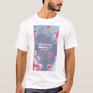 Hantavirus Aesthetic Microbe Art – Funny Science T T-Shirt
