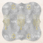 Hanukah Elegant Gold Silver Menorah Stars