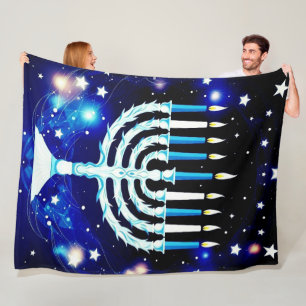 HANUKKA FLEECE BLANKET