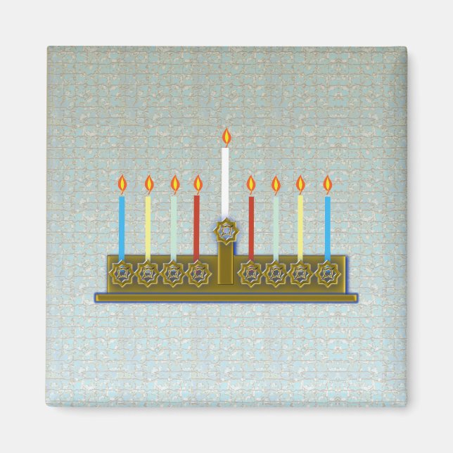 Hanukkah 2010...Squared Magnet (Front)