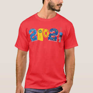 Hanukkah 2021 Toilet Paper Menorah Jew Star Fully  T-Shirt