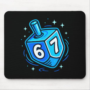 Hanukkah 67 Meme Chanukah Jewish Men Women Kids Mouse Pad
