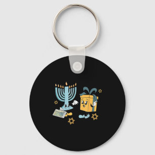 Hanukkah Aac Speech Therast Slp Communication Acce Keychain