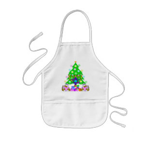 Hanukkah and Christmas Apron - Customized