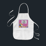 Hanukkah Apron Kids Personalize<br><div class="desc">Personalized Kids Hanukkah apron. Great for the holidays!</div>