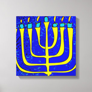 Hanukkah Canvas Print