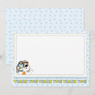 Hanukkah Card Thank You 7" x 5" Personalize