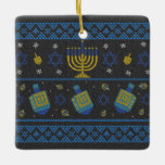 Hanukkah ceramic ornament<br><div class="desc">Happy Hanukkah
Judaism 
Hebrew
Jews

hanukkah,  jewish,  christmas,  chanukah,  holiday,  funny,  jew,  happy hanukkah,  menorah,  dreidel,  chanukkah,  israel,  hebrew,  star of david,  winter,  hannukah,  holidays,  judaism,  american flag,  birthday,  kwanzaa,  xmas,  movie,  cute,  womens,  nice,  festive,  jewish christmas,  humourous,  merry</div>