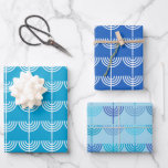 Hanukkah Chanukah Chanukkiah Menorah Pattern Wrapping Paper Sheet<br><div class="desc">Hanukkah Chanukah Chanukkiah Menorah Pattern Wrapping Paper Sheets. Lovely minimalist geometric design for the Jewish festival of lights.</div>