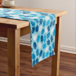 Hanukkah Chanukah Driedel Pattern<br><div class="desc">Celebrate the festival of lights with Hanukkah decorations from CBendel. From gift wrap to blankets, we offer a range of Hanukkah-themed decor. Our Hanukkah decorations and other items also make great gifts for family and friends. This festive table runner features a Driedel pattern in pretty shades of blue. You can...</div>