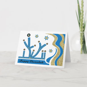 Hanukkah/Chanukah Greeting Card with Envelope