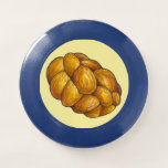 Hanukkah Chanukah Jewish Holidays Challah Bread Wham-O Frisbee<br><div class="desc">Frisbee features an original marker illustration of a loaf of braided challah bread. Perfect for Hanukkah holiday celebrations! This design is also available on other products. Lots of additional food prints are also available from this shop. Don't see what you're looking for? Need help with customization? Contact Rebecca to have...</div>