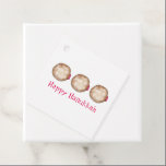 Hanukkah Chanukah Jewish Holidays Jelly Doughnut Favour Tags<br><div class="desc">Features an original illustration of a jelly doughnut topped with powdered sugar. Perfect for Hanukkah gift giving. Just personalize with your information.

This Chanukah illustration is also available on other products. Don't see what you're looking for? Need help with customization? Contact Rebecca to have something designed just for you.</div>