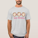 Hanukkah Chanukah Jewish Holidays Jelly Doughnut T-Shirt<br><div class="desc">Features an original illustration of a jelly doughnut topped with powdered sugar. Perfect for Hanukkah!

This Chanukah illustration is also available on other products. Don't see what you're looking for? Need help with customization? Contact Rebecca to have something designed just for you.</div>