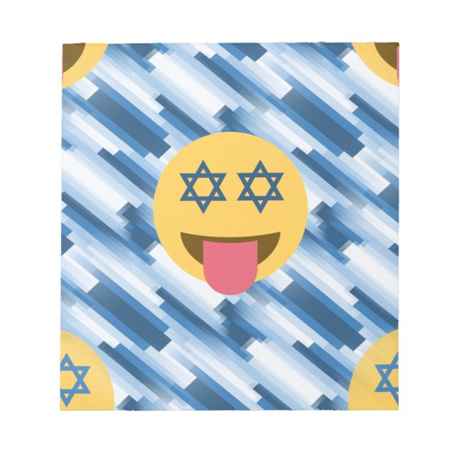 hanukkah chanukkah emoji notepad (Front)