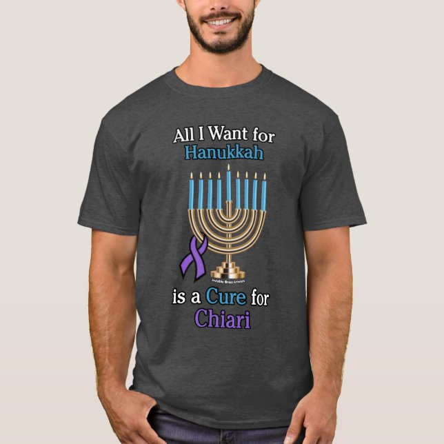 Hanukkah...Chiari T-Shirt (Front)